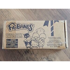 Sanrio Hello Kitty and Friends FigBands 8 Piece Set Wearable Figures NEW